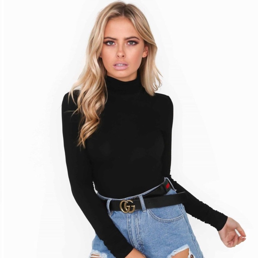 Tigermist black turtleneck S